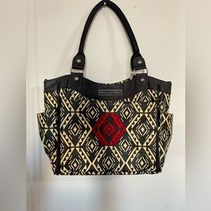 Petunia Pickle Bottom City Carryall Diaper‎ Bag Secrets of Salvador *Black*